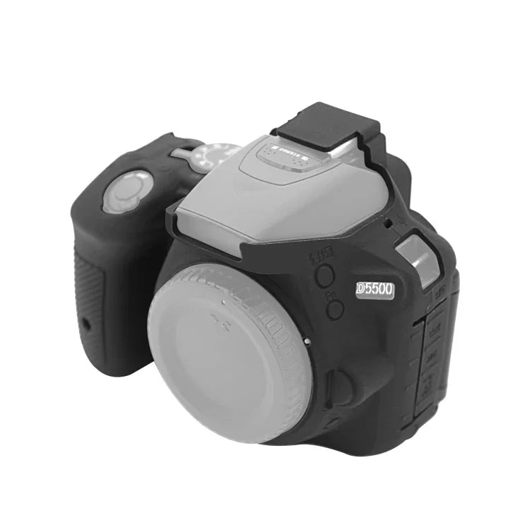 Étui de protection en silicone souple PULUZ pour Nikon D5500 / D5600, pour Nikon D5500