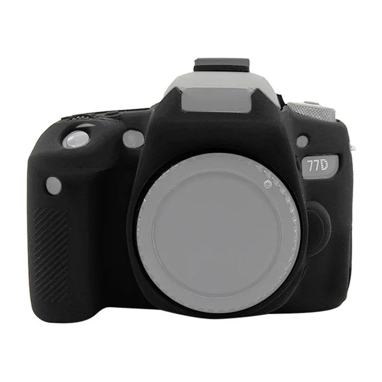 Étui de protection souple en silicone PULUZ pour Canon EOS 77D, pour Canon 77D