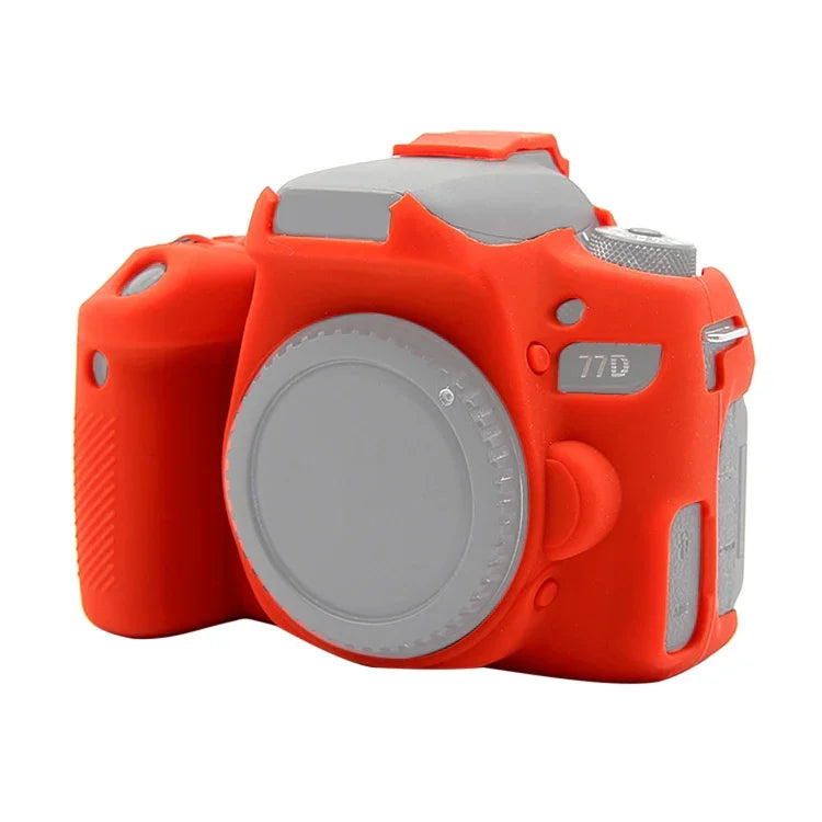 Étui de protection souple en silicone PULUZ pour Canon EOS 77D, pour Canon 77D