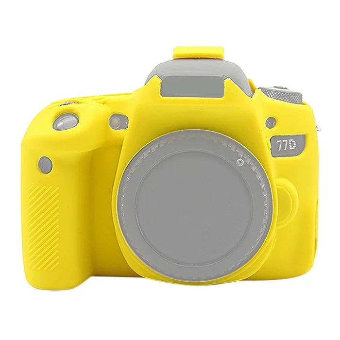 Étui de protection souple en silicone PULUZ pour Canon EOS 77D, pour Canon 77D