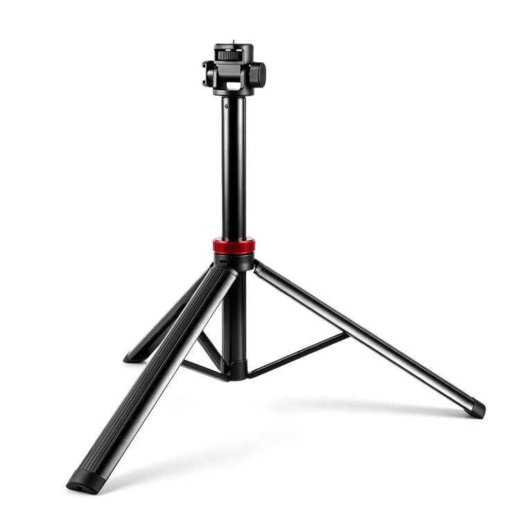 Support de lumière de remplissage de diffusion en alliage d'aluminium à 8 sections de 2m PULUZ Trépied télescopique