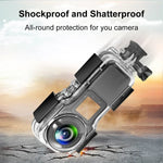 Boîtier étanche PULUZ 40 m pour Insta360 One RS 1 pouce 360 ​​Edition