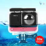 Boîtier étanche PULUZ pour Insta360 One RS 360 Edition (profondeur maximale de 30 m).