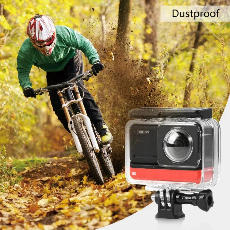 Boîtier étanche PULUZ pour Insta360 One RS 360 Edition (profondeur maximale de 30 m).