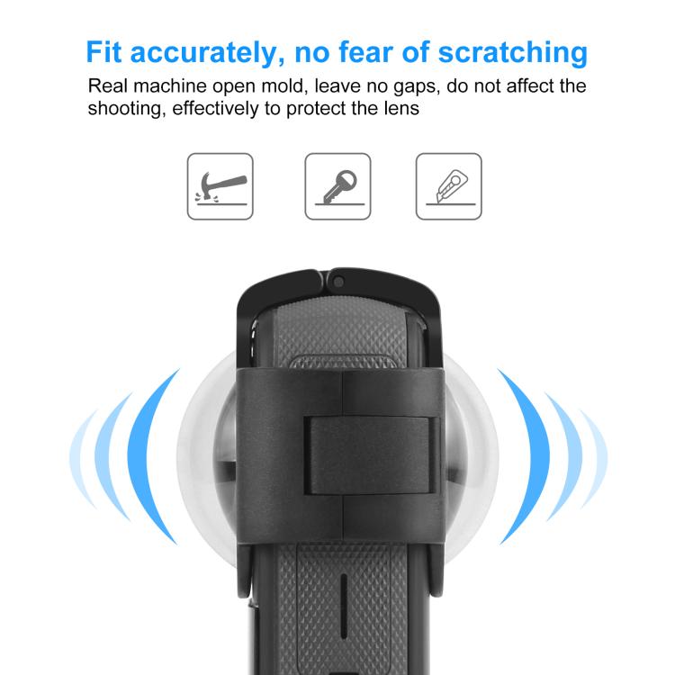 Protection d'objectif PULUZ pour Insta360 X3
