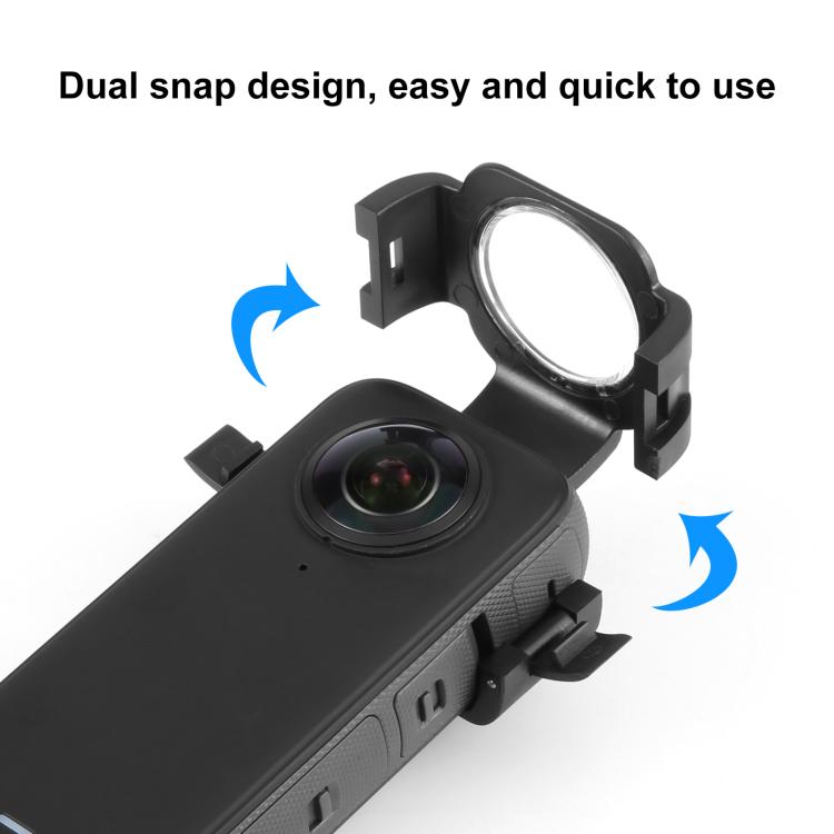 Protection d'objectif PULUZ pour Insta360 X3