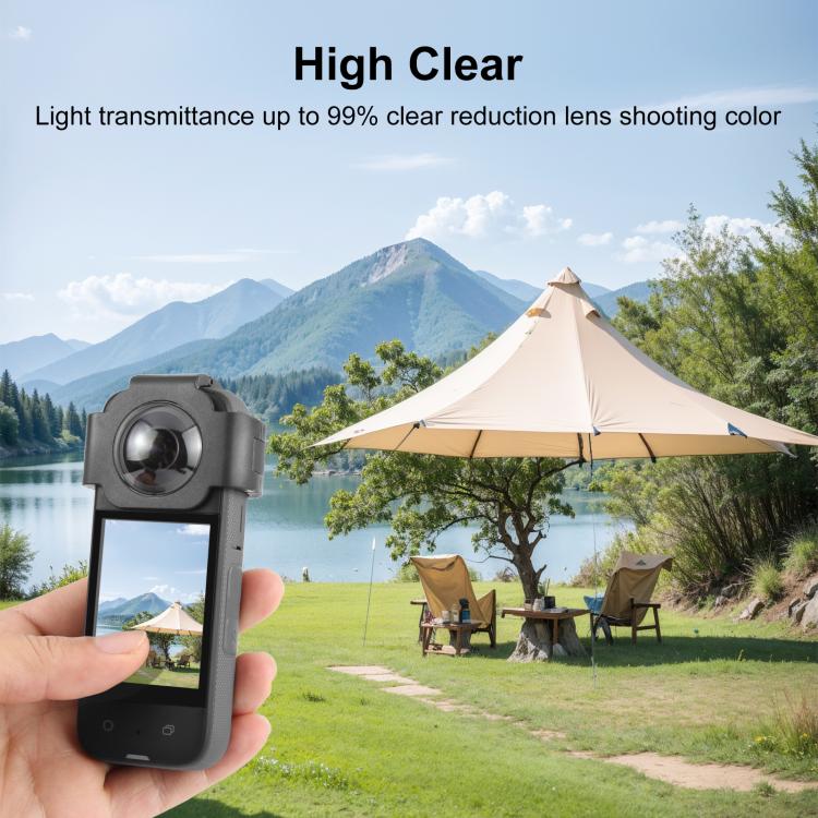 Protection d'objectif PULUZ pour Insta360 X3