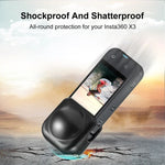 Protection d'objectif en silicone PULUZ pour Insta360 X3