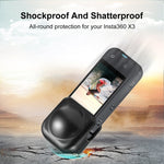 Protection d'objectif en silicone PULUZ pour Insta360 X3