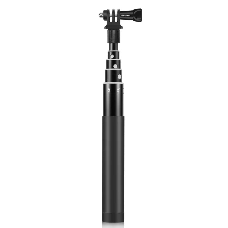 Perche à selfie monopode en métal PULUZ de 73,5 cm avec base adaptatrice invisible et vis pour Insta360 One RS / X2 / X3 / DJI Osmo 360, monopode de 70 cm