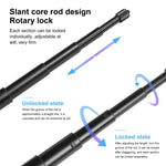 Perche à selfie monopode en métal PULUZ de 110 cm avec base adaptatrice invisible et vis pour Insta360 One RS / X2 / X3 / X4 / DJI Osmo 360, monopode de 110 cm