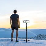 Perche à selfie monopode en métal PULUZ de 110 cm avec base adaptatrice invisible et vis pour Insta360 One RS / X2 / X3 / X4 / DJI Osmo 360, monopode de 110 cm