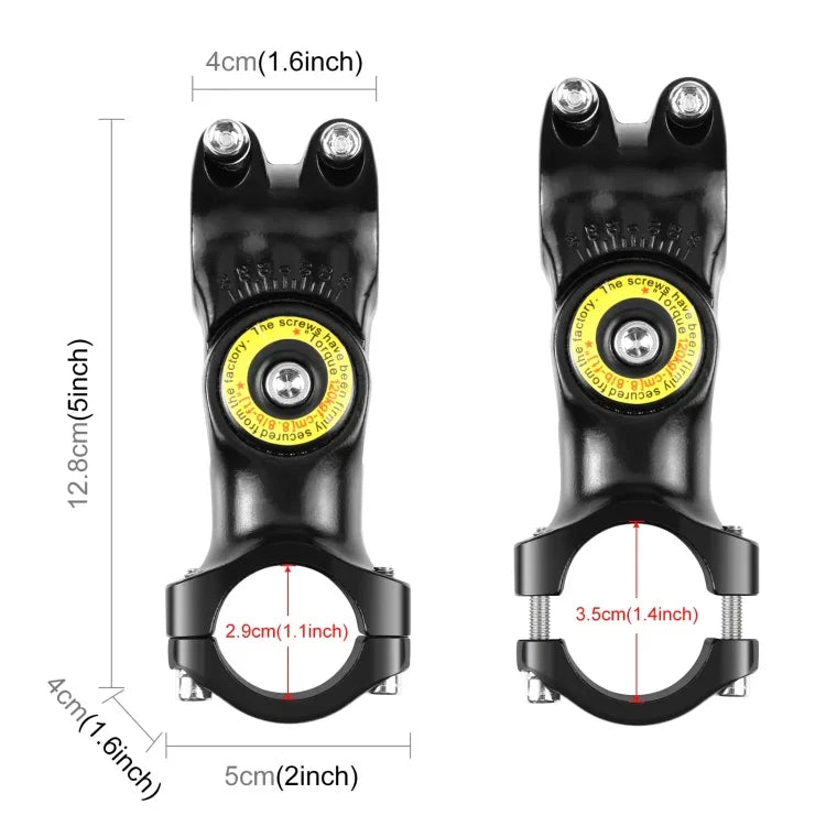 Support de fixation pour guidon de moto/vélo PULUZ avec trépied monopode intégré.