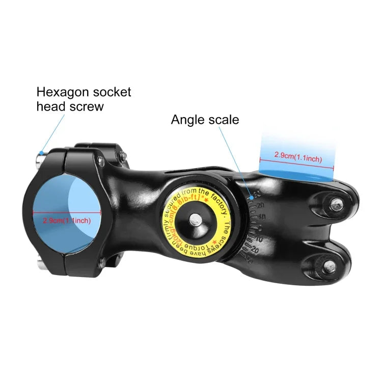 Support de fixation pour guidon de moto/vélo PULUZ avec trépied monopode intégré.