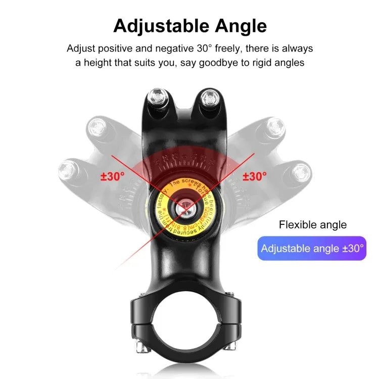 Support de fixation pour guidon de moto/vélo PULUZ avec trépied monopode intégré.