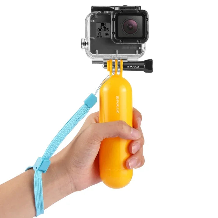 Poignée flottante PULUZ avec dragonne pour GoPro, Insta360, DJI et autres caméras d'action.
