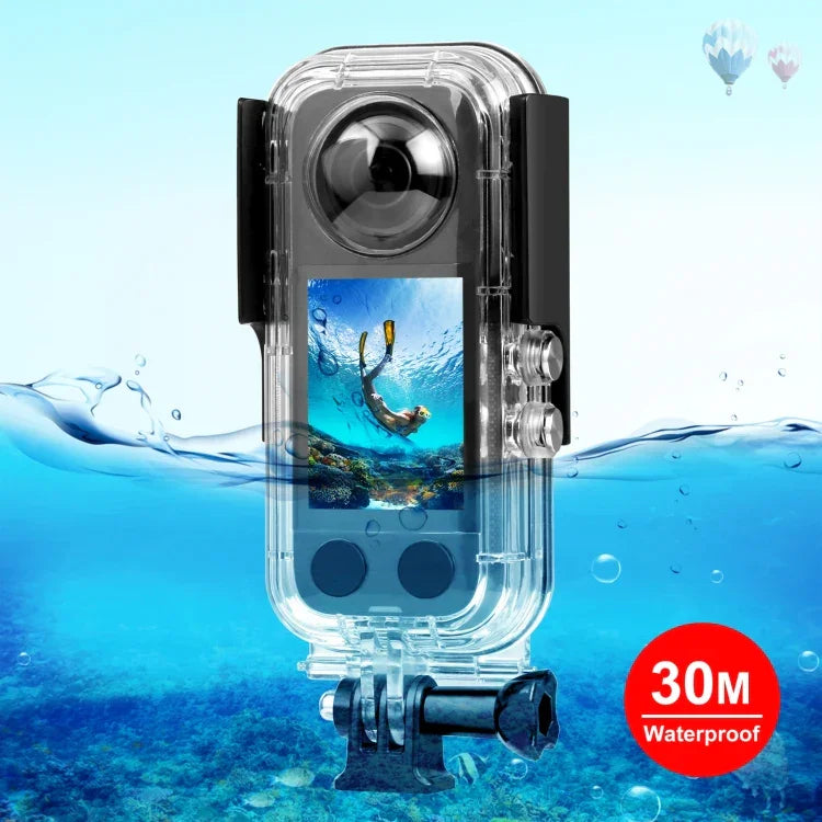 Boîtier étanche PULUZ 30 m pour Insta360 X3, étui étanche 30 m
