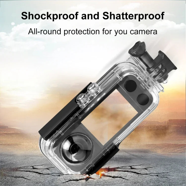 Boîtier étanche PULUZ 30 m pour Insta360 X3, étui étanche 30 m