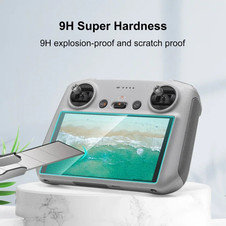 Film de protection d'écran en verre trempé pour télécommande DJI RC / RC 2 PULUZ, compatible avec les télécommandes DJI Mini 3 Pro / Mavic 3 Classic