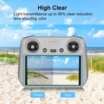 Film de protection d'écran en verre trempé pour télécommande DJI RC / RC 2 PULUZ, compatible avec les télécommandes DJI Mini 3 Pro / Mavic 3 Classic