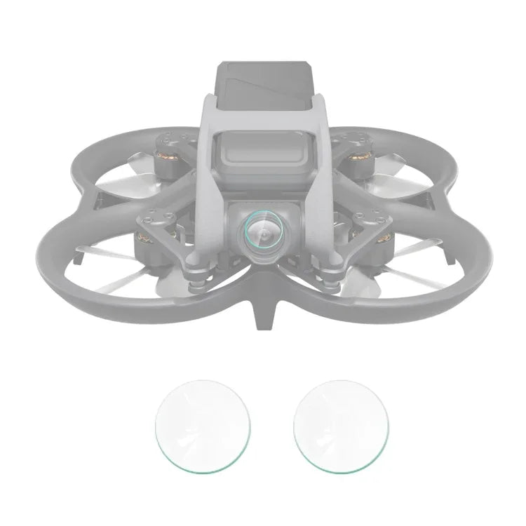 Pour DJI Avata PULUZ 2 pièces Film de lentille de Drone en verre trempé, pour DJI Avata