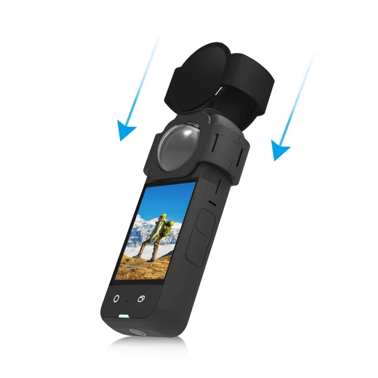 Protection d'objectif en silicone PULUZ pour Insta360 X3