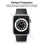 Pour Apple Watch Edition 42 mm Diamètre du cadran 42 mm Dureté de surface 9H+ Film en verre trempé antidéflagrant 2.5D, Pour Series 3&2&1 42 mm