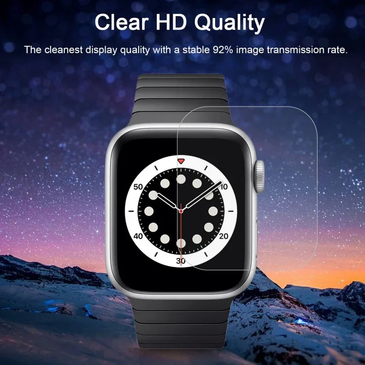 Pour Apple Watch Edition 42 mm Diamètre du cadran 42 mm Dureté de surface 9H+ Film en verre trempé antidéflagrant 2.5D, Pour Series 3&2&1 42 mm
