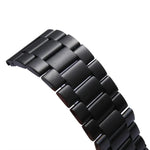 Bracelet de remplacement en acier à boucle classique pour Apple Watch 38 mm, à utiliser uniquement avec les connecteurs (S-AW-3291)