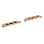Lot de 2 connecteurs de bracelet en métal pour Apple Watch 38 mm, boucle métallique et outil de tournevis inclus.