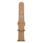 Bracelet de montre sport en caoutchouc haute performance pour Apple Watch Sport 38 mm avec fermeture à ardillon
