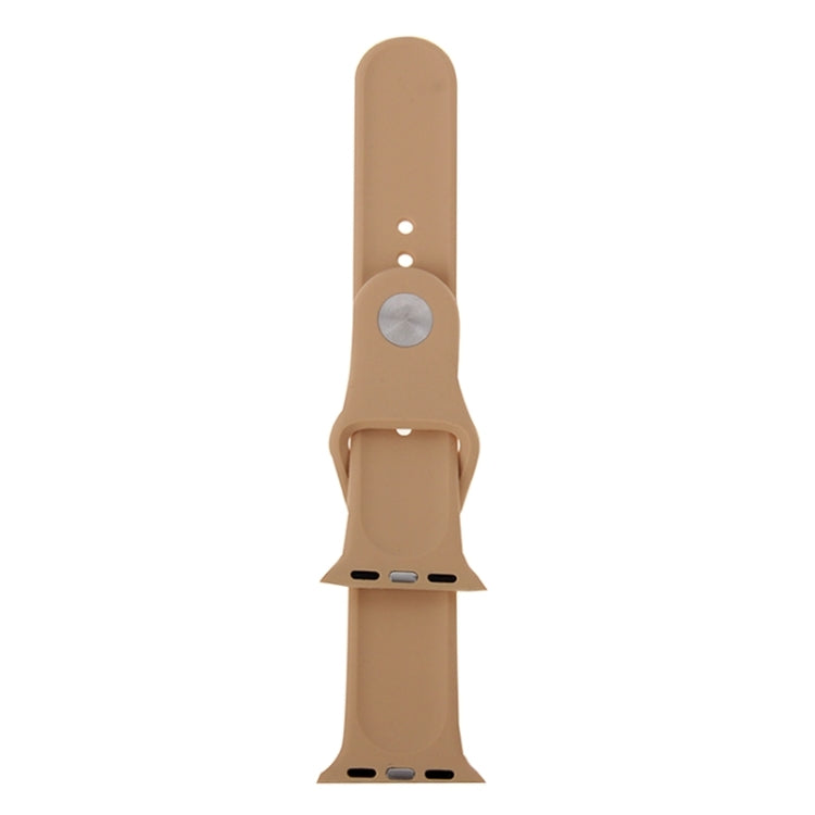 Bracelet de montre sport en caoutchouc haute performance pour Apple Watch Sport 38 mm avec fermeture à ardillon
