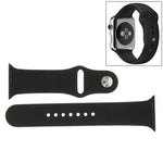 Bracelet de montre sport en caoutchouc haute performance pour Apple Watch Sport 42 mm avec fermeture à ardillon