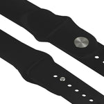 Bracelet de montre sport en caoutchouc haute performance pour Apple Watch Sport 42 mm avec fermeture à ardillon