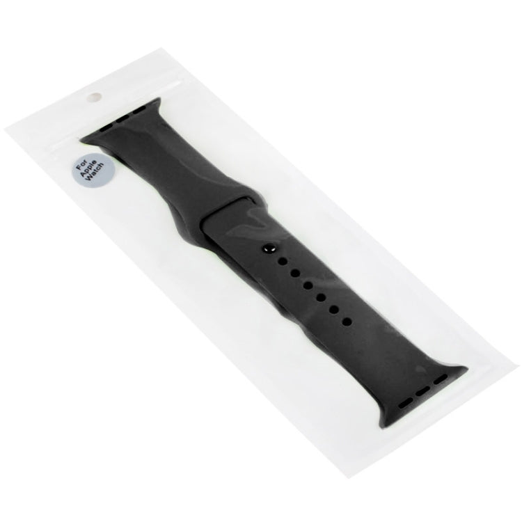 Bracelet de montre sport en caoutchouc haute performance pour Apple Watch Sport 42 mm avec fermeture à ardillon