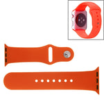 Bracelet de montre sport en caoutchouc haute performance pour Apple Watch Sport 42 mm avec fermeture à ardillon