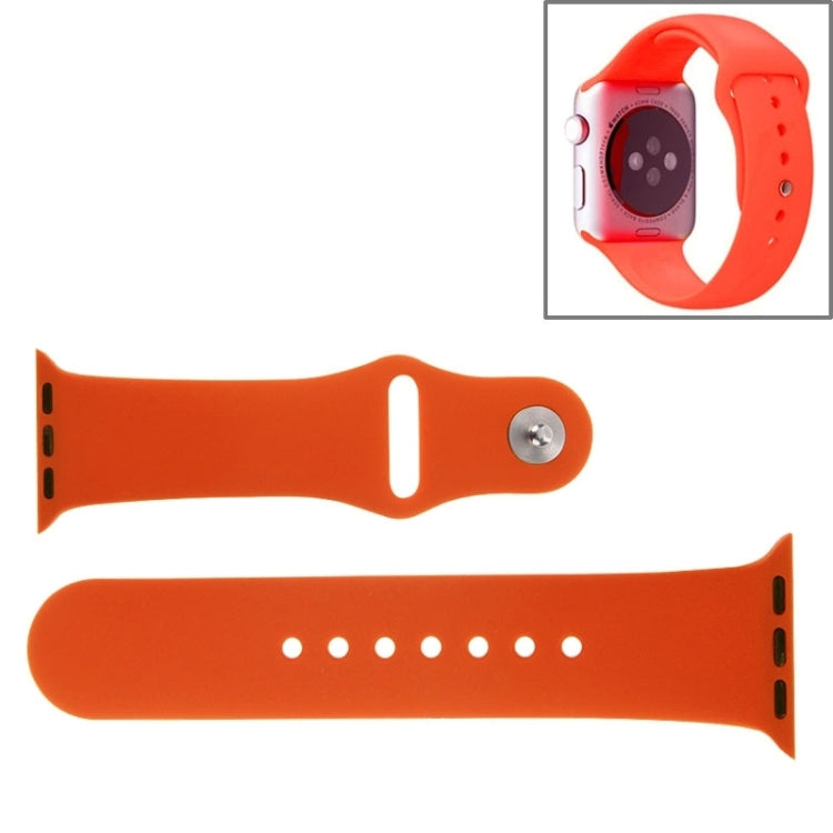 Bracelet de montre sport en caoutchouc haute performance pour Apple Watch Sport 42 mm avec fermeture à ardillon