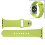 Bracelet de montre sport en caoutchouc haute performance pour Apple Watch Sport 42 mm avec fermeture à ardillon