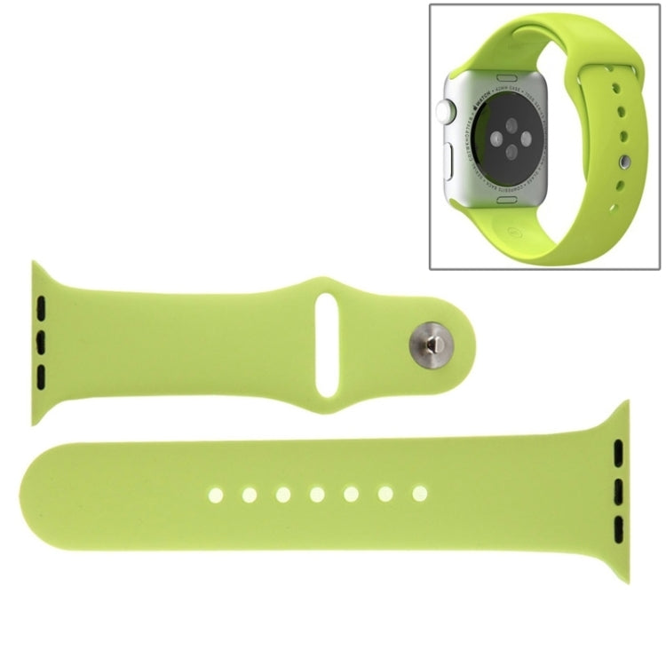 Bracelet de montre sport en caoutchouc haute performance pour Apple Watch Sport 42 mm avec fermeture à ardillon