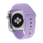 Bracelet de montre sport en caoutchouc haute performance pour Apple Watch Sport 42 mm avec fermeture à ardillon