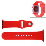 Bracelet de montre sport en caoutchouc haute performance pour Apple Watch Sport 42 mm avec fermeture à ardillon