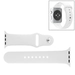 Bracelet de montre sport en caoutchouc haute performance pour Apple Watch Sport 42 mm avec fermeture à ardillon