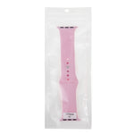 For Apple Watch Sport 42mm High-performance Longer Rubber Sport Watch Band with Pin-and-tuck Closure