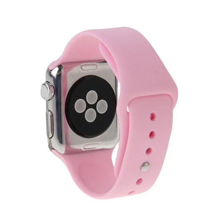 Bracelet de montre sport en caoutchouc haute performance plus long pour Apple Watch Sport 42 mm avec fermeture à ardillon