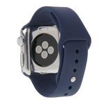 Bracelet de montre sport en caoutchouc haute performance plus long pour Apple Watch Sport 42 mm avec fermeture à ardillon