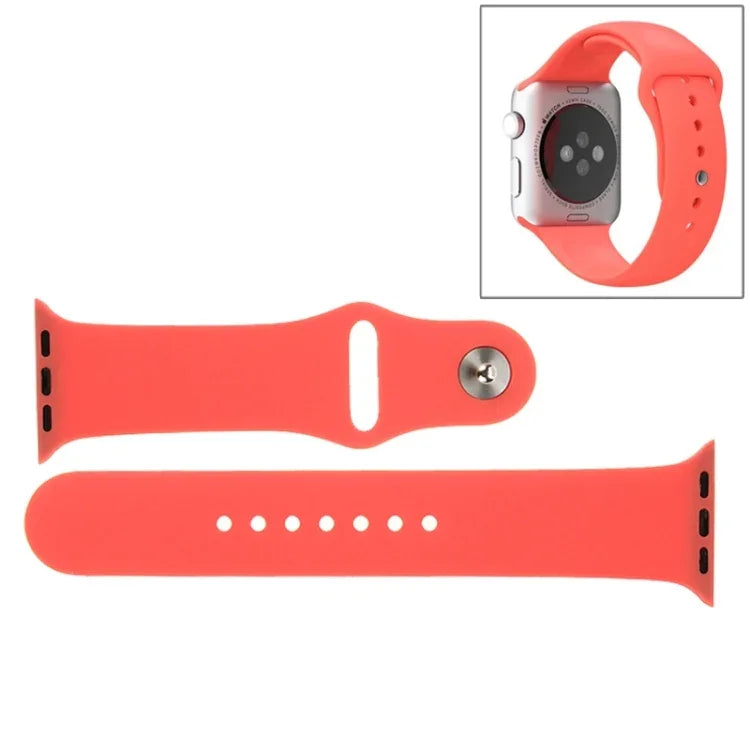 Bracelet de montre sport en caoutchouc haute performance plus long pour Apple Watch Sport 42 mm avec fermeture à ardillon