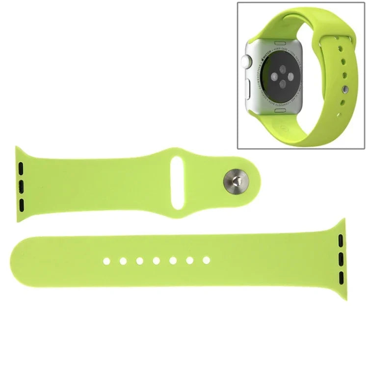 Bracelet de montre sport en caoutchouc haute performance plus long pour Apple Watch Sport 42 mm avec fermeture à ardillon