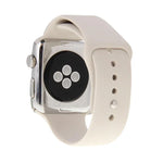 Bracelet de montre sport en caoutchouc haute performance plus long pour Apple Watch Sport 42 mm avec fermeture à ardillon