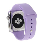 Bracelet de montre sport en caoutchouc haute performance plus long pour Apple Watch Sport 42 mm avec fermeture à ardillon