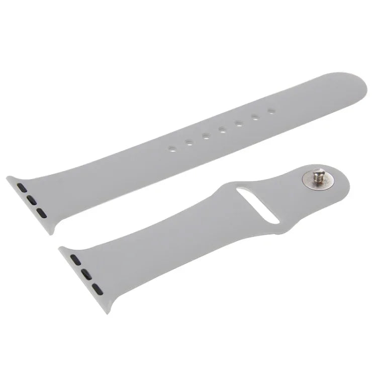 Bracelet de montre sport en caoutchouc haute performance plus long pour Apple Watch Sport 42 mm avec fermeture à ardillon
